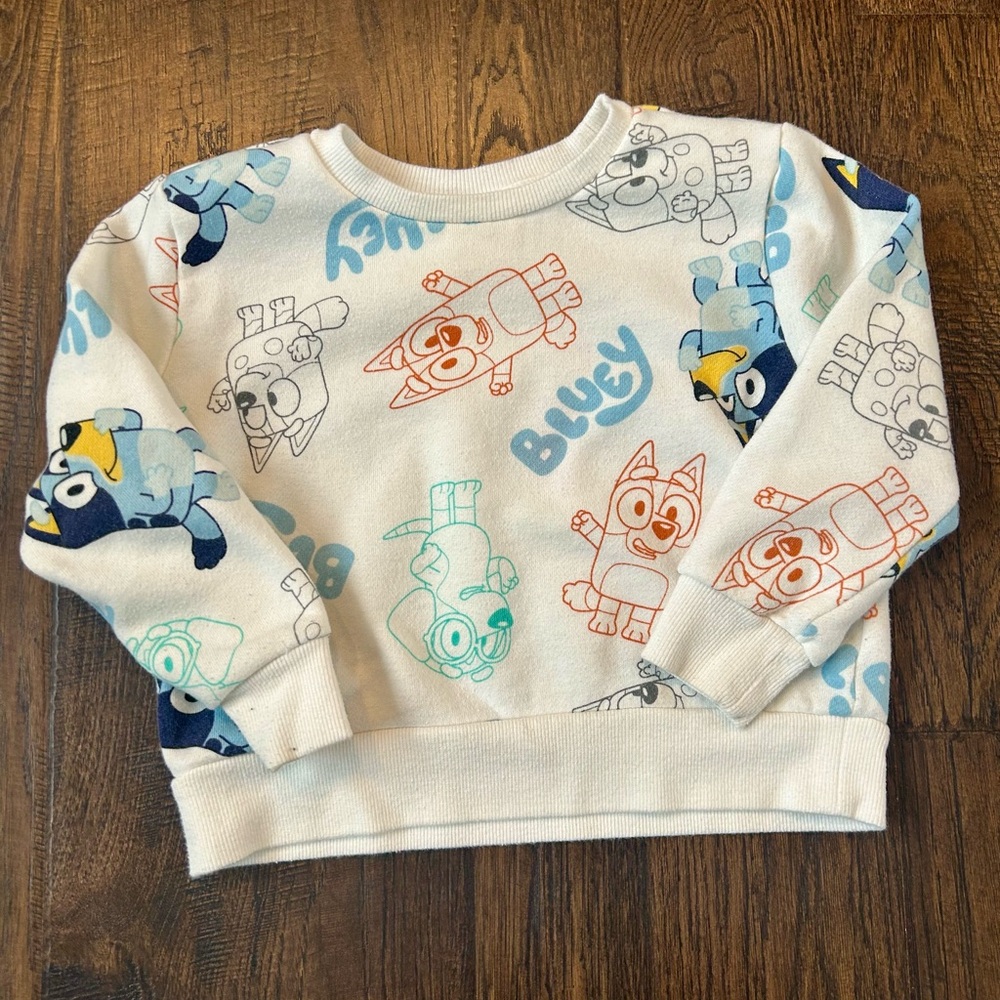 Toddler Bluey Sweatshirt